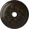 Ekena Millwork Spiral Ceiling Medallion (Fits Canopies up to 4"), Hand-Painted Stone Hearth, 25 1/4"OD x 4"ID x 2"P CM25SPSHF - alternate 1